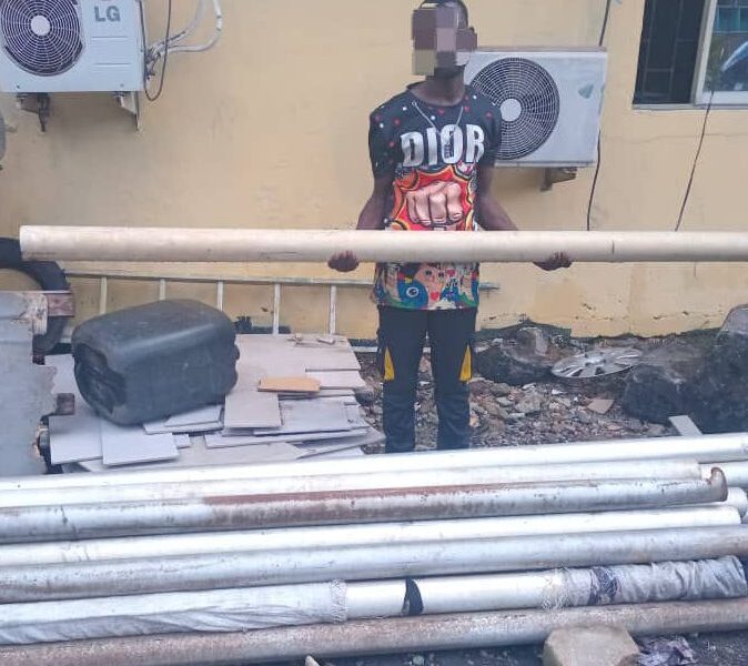 Police arrest third mainland bridge vandal hunt for others - nigeria newspapers online